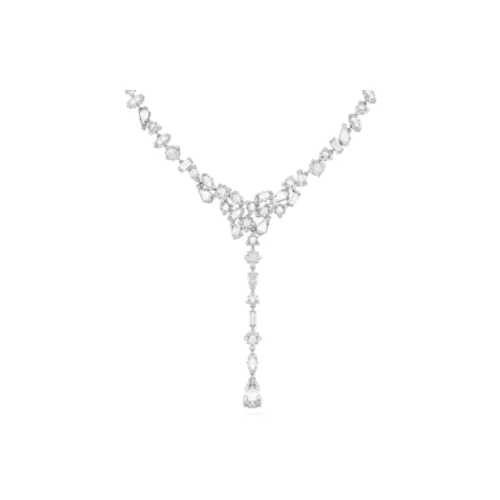 Swarovski Mesmera Кристальные ожерелья Женское серебро