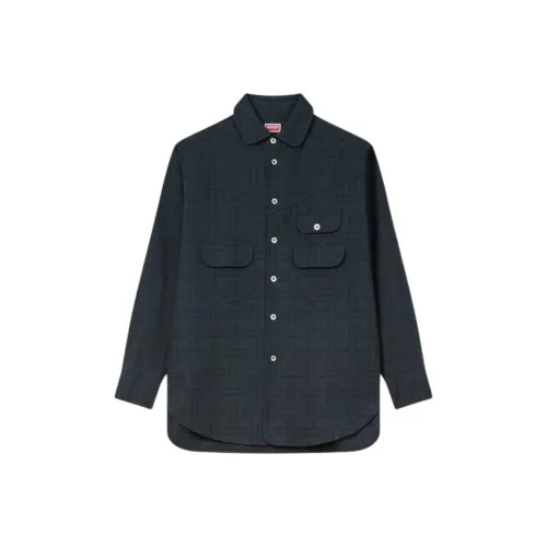 KENZO Мужские Черные Рубашки