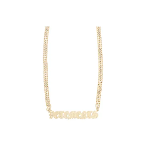 Vetements Brass Necklaces Мужской Золотой