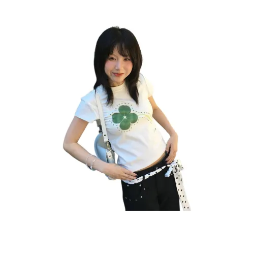 ABCMININ Комплект с короткими рукавами T-рубашка Женская