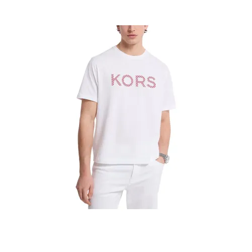 MICHAEL KORS Белые Мужские T-рубашки