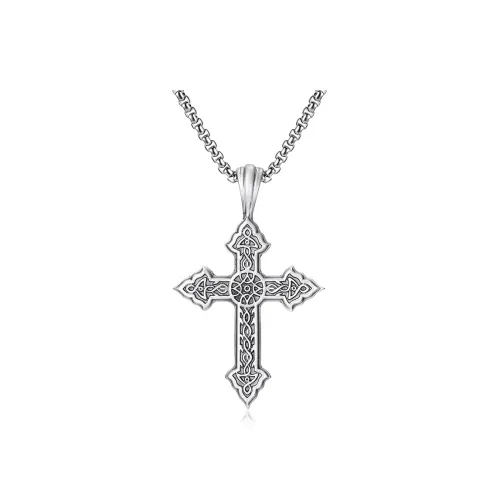 EVBEA Pure Олово Подвеска Нержавеющая сталь Ожерелье Мужское