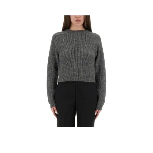 MOSCHINO Серый Женские Свитеры