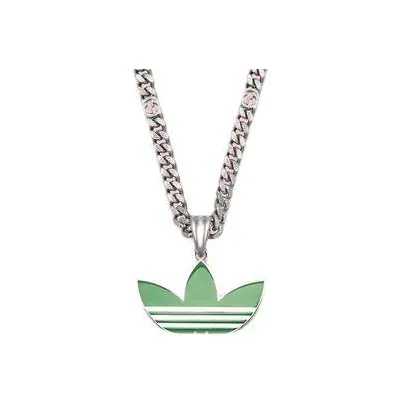 GUCCI X ADIDAS Металлические ожерелья Унисекс Серебряный