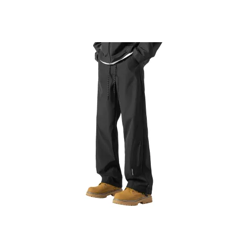 BLACK AT Вязаные тренировочные штаны унисекс