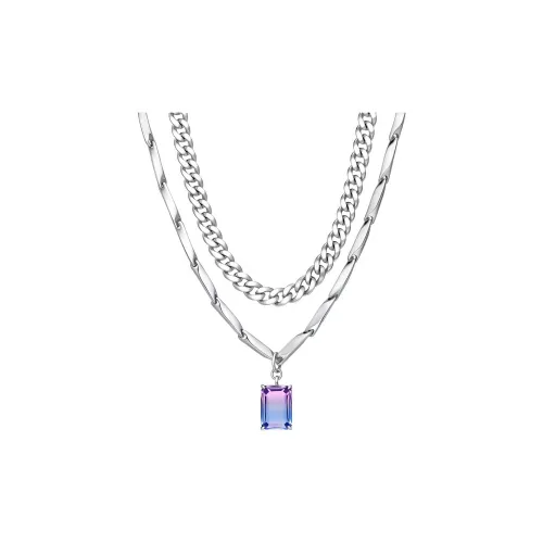 ENFANTIN Титановая сталь Циркон Ожерелья Унисекс