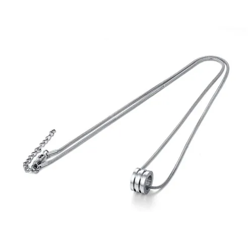 RboySe Титановые стальные ожерелья унисекс