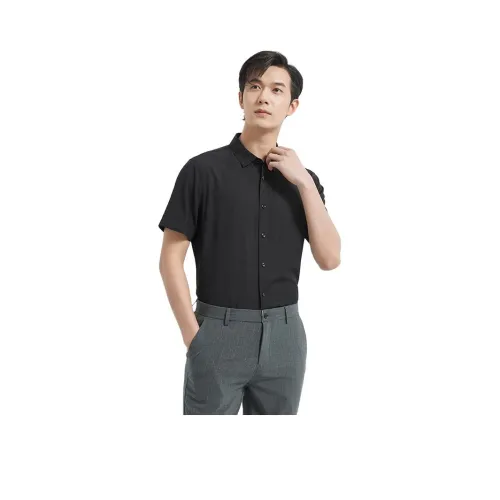 Ancient Shark Черный 02027057 Мужская Рубашка