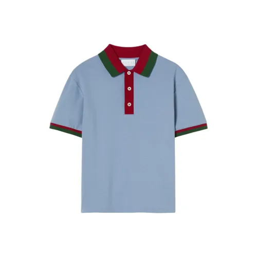 GUCCI Светло-синий Kids Поло