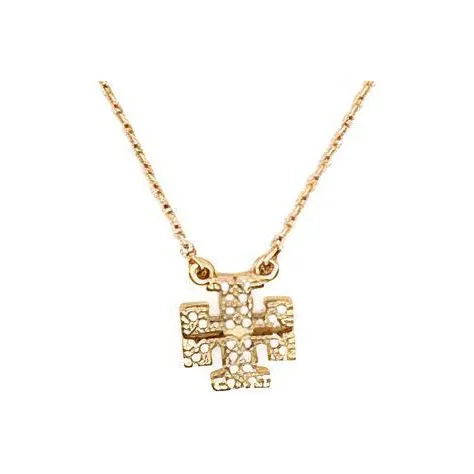 Tory Burch Brass Necklaces Золотой Женские