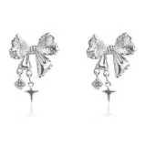 Серьги Starlight с бантом