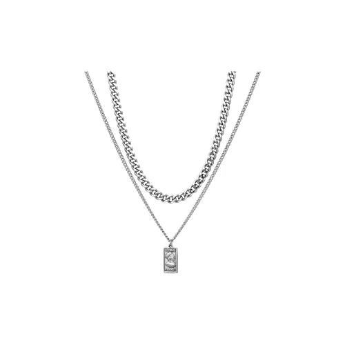 Cooraree Титановые стальные ожерелья унисекс