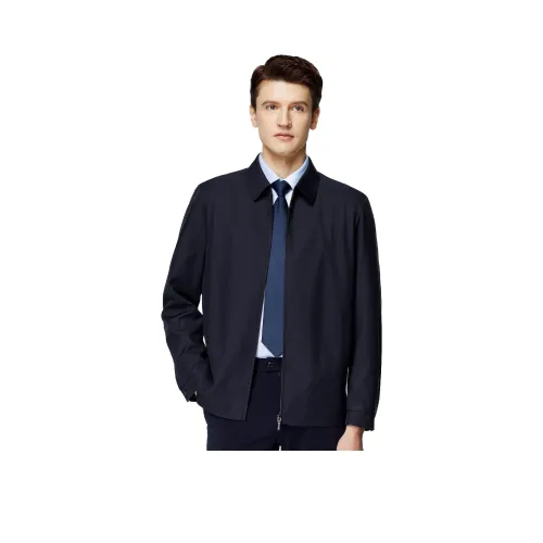 FIRS Темно-синие мужские куртки