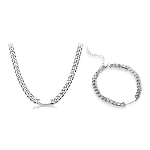 JOYDINNY Ожерелья из титанового стального сплава Унисекс