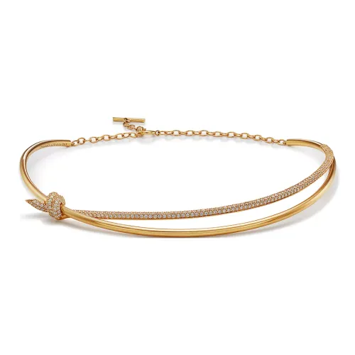 TIFFANY & CO. Knot Collection Ожерелья Золотые Женские