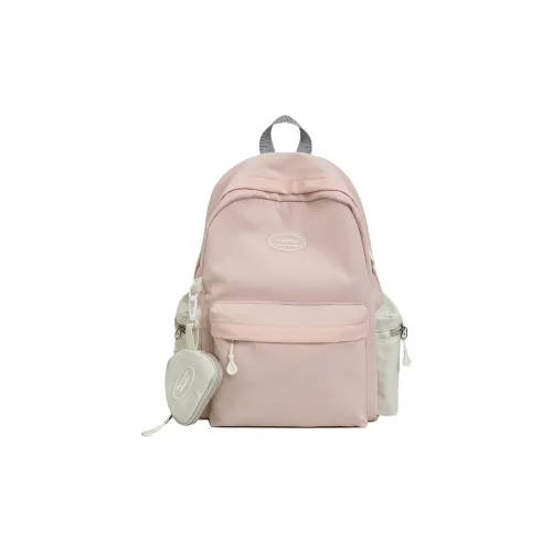 Single Warehouse Нейлон Рюкзак Стандартный Унисекс Розовый Желтый Зеленый Черный