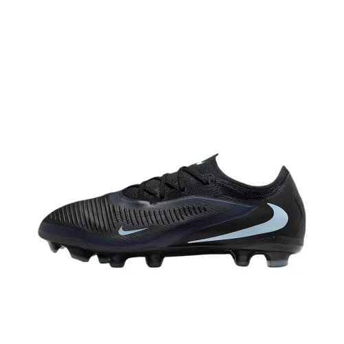 Nike Jr. Phantom 6 Low Топ Детские футбольные бутсы Черный Синий Подростки