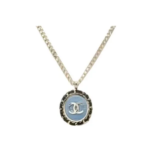 CHANEL 25P Spring Summer Ожерелья Унисекс Синий