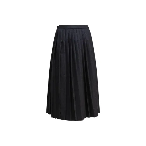 PRADA FW25 Повседневный Длинный Юбка Женские