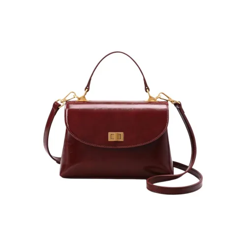 MILLIE'S Сумка через плечо из коровьей кожи сумка обычная женская бордового цвета