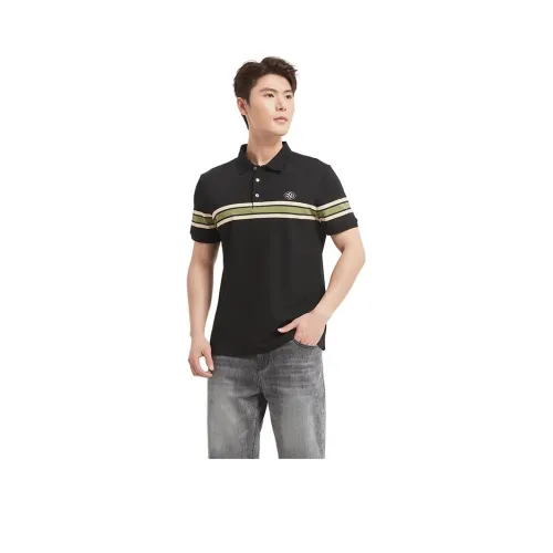 Ancient Shark Черный 03020663 Мужская Поло