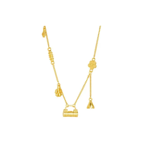 NATURALLYJOJO Роскошь Высококачественное ощущение Элегантный модный Коммутирование Универсальные ожерелья Женские Золотой