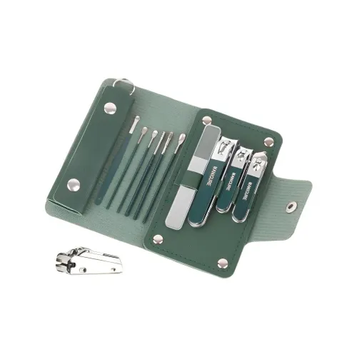 OUYUJI Набор из десяти предметов кусачки для ногтей из нержавеющей стали файл и набор инструментов для ногтей