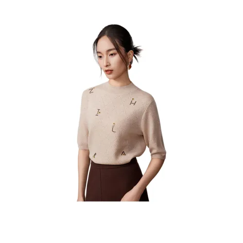 BBLLUUEE Свитер Женский Ванильный Абрикос