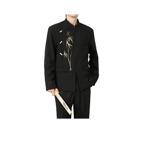 Kung Fu Snake Черный Унисекс Деловые костюмы