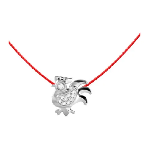 Redline 18К Белое золото Бриллиантовое ожерелье Женское Серебро