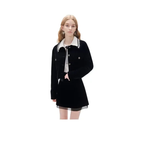 JORYAweekend Cropped Coat Women's Black