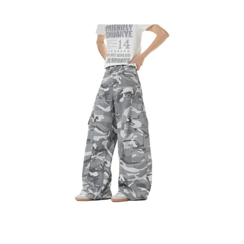 ZUOFEILI Камуфляж Унисекс Повседневные брюки