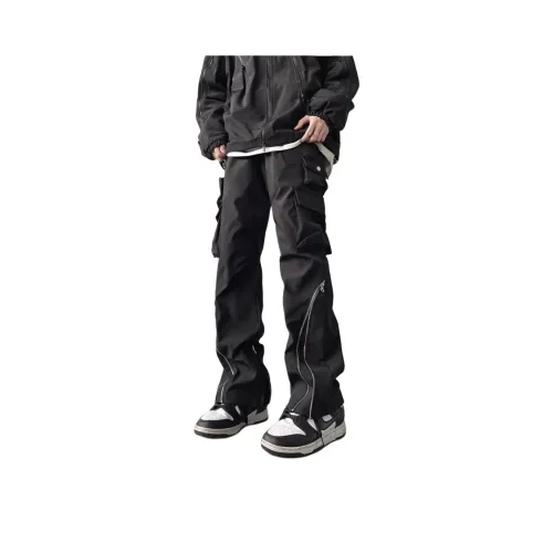 TAOKK Черные Унисекс Повседневные Брюки