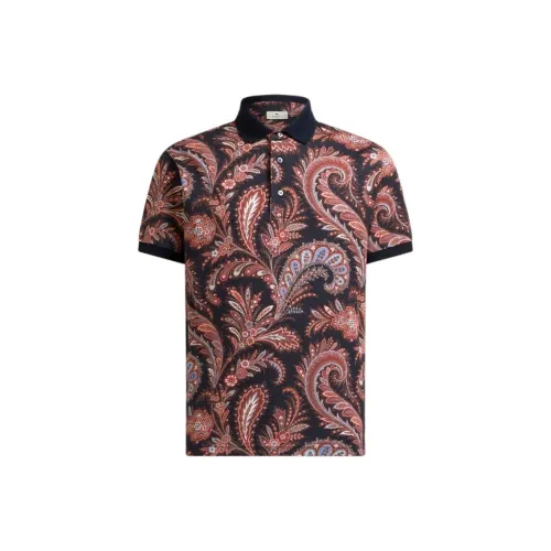 ETRO Мужская черная поло