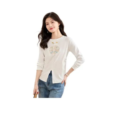 She Enjoys T-Shirt Женская Белая