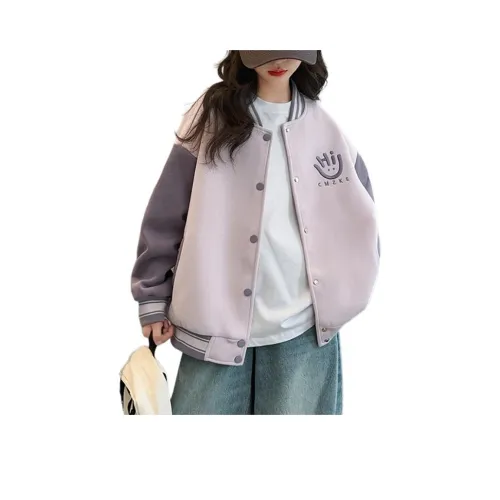 Lanza Бейсбольная куртка фиолетовая для подростков