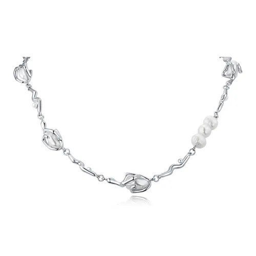 TEEX Искусственная жемчужина Ожерелья Женские