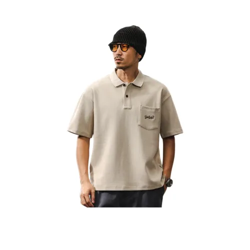 JIELEINUO Мужская рубашка поло