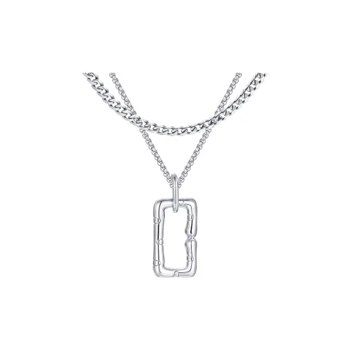 PEACE CAT Титановые стальные ожерелья унисекс