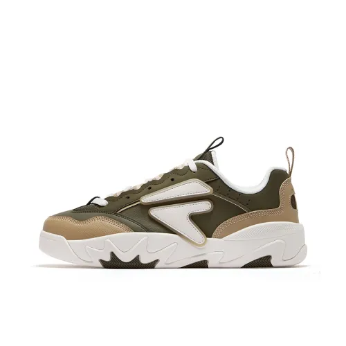 FILA FUSION Nollie Скейтборд Кроссовки Мужские Бук Цвет Зеленый Пластина Коричневый