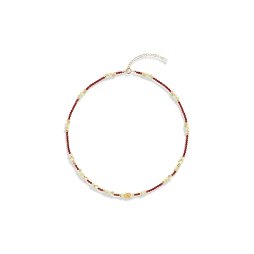 WANLIACC Агат Four Leaf Clover Ожерелье Женское