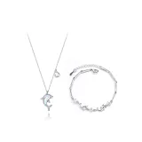 Аврора Дельфин Ожерелье + Браслет