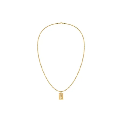 Tommy Hilfiger Ожерелья из нержавеющей стали Унисекс Золото