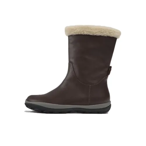 CAMPER Peu Pista Gore TEX ботильоны женские коричневые