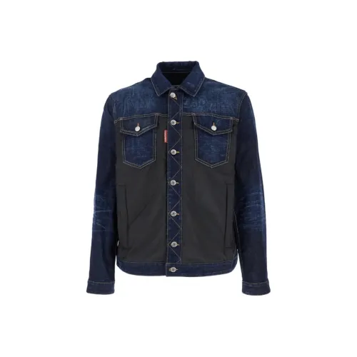 DSQUARED 2 Denim Jacket Men's Blue