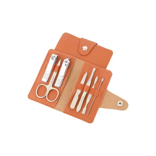 OUYUJI Набор из семи предметов кусачки для ногтей из нержавеющей стали файл и набор инструментов для ногтей