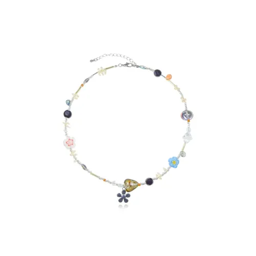 AWE Цветная глазурь Подсолнух Urban CHIC Позиционирование стиля Горячая девушка Цепочка на ключицу с подарком Женские