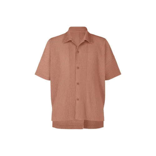 Homme Plissé Issey Miyake FW25 Рубашка Мужская