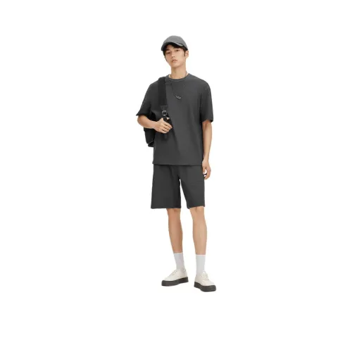 ZIOZIA Повседневные шорты Мужские Угольный серый