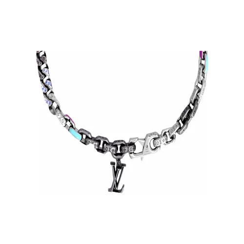 LOUIS VUITTON PARADISE CHAIN Ожерелья Серебряные Мужские